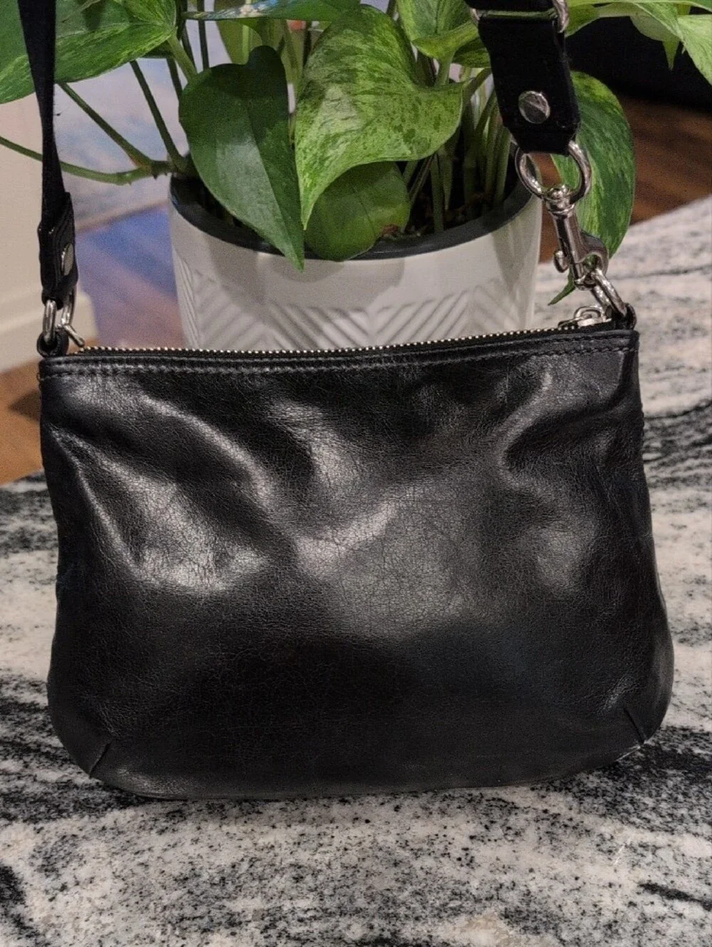 Coach Poppy Legacy Leather Flap Push-Lock Mini Crossbody Bag - RARE